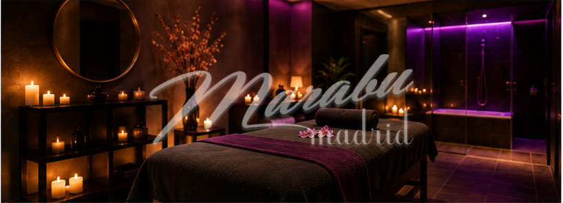 Masaje sensual profesional en un centro de masajes eróticos en Madrid